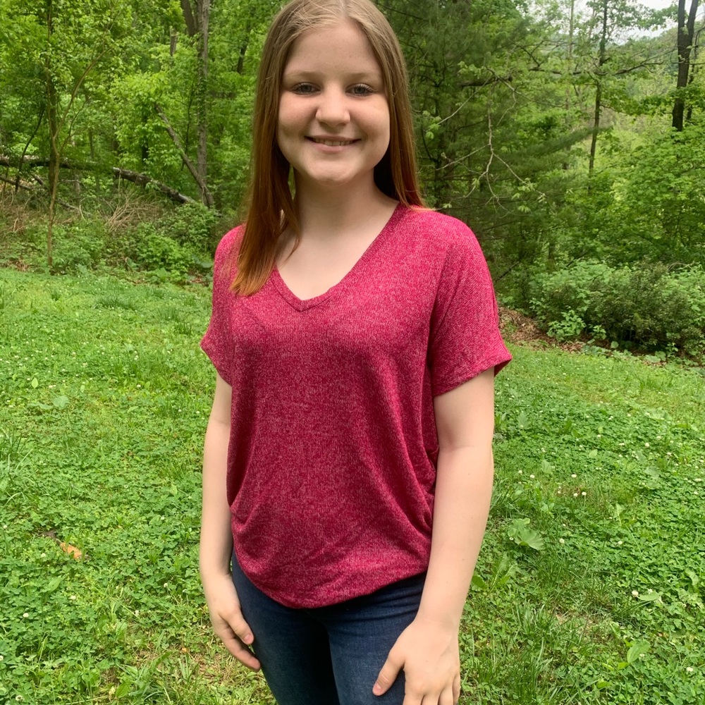 Pink shirt